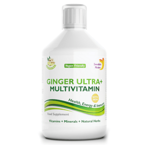 Swedish Nutra Ultra+ Ginger multivitamin so zázvorom 500 ml