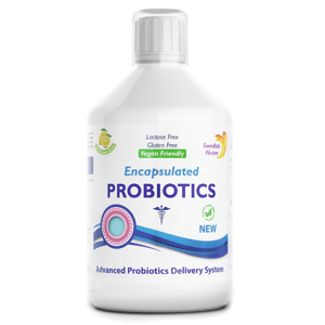 Swedish Nutra Probiotics 10 Billion CFU (zapúzdrené probiotiká) 500 ml