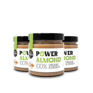 POWERLOGY Powerlogy Organic Almond Butter 3 x 330 g