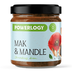 POWERLOGY Powerlogy Mak a Mandle Krém 330 g