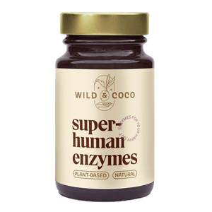 POWERLOGY Wild and Coco Superhuman Enzymes 30 kapsúl