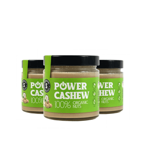 POWERLOGY Powerlogy Organic Cashew Cream 3 x 330 g