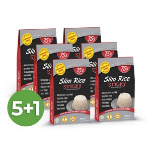 Slim Rice Balíček konjakovej ryže Sticky bez nálevu 5+1 ZADARMO