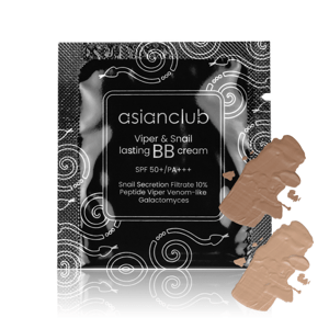 VZORKA Asian Club Dlhotrvajúci BB krém s hadím a šnečím sérom SPF50+ PA+++ 50 g Farba: No.21 Natural Beige - barva světlejší