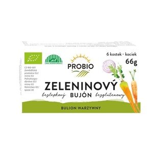 PROBIO BIO Bujón zeleninový - kocky 6 x 0,5 l 66 g