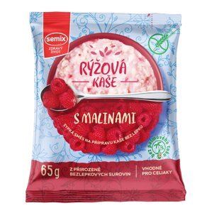 Semix Ryžová kaša s malinami bez lepku 65 g