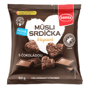 Semix Müsli srdiečka s čokoládou 50 g