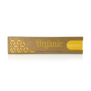 ARÔME Vonné tyčinky Organic Goodness Masala, Sandalwood 12ks