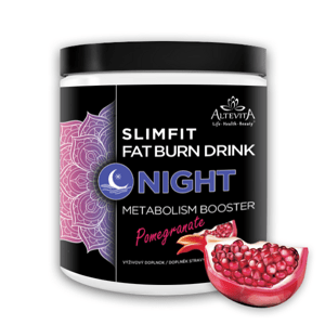 Altevita Slimfit Fatburn Drink Night granátové jablko 90g