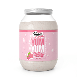 GymBeam Yum Yum Whey - BeastPink Strawberry splash 1kg