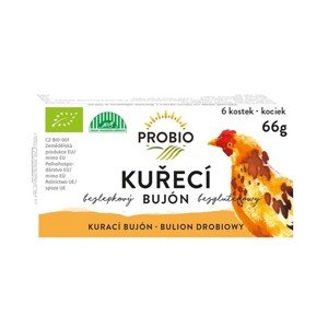 PROBIO BIO Bujón kurací - kocky 6 x 0,5 l 66 g