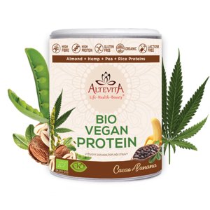 Altevita BIO Vegan proteín Cacao + banán 300g