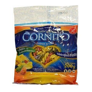 CORNITO Cestoviny fusilli trojfarebné bezgluténové 200g