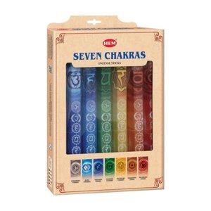 HEM SEVEN CHAKRAS vonné tyčinky 1ks