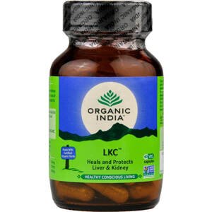 Organic India Liver Kidney Care – zdravá pečeň a obličky, žlčové cesty 60 kapsúl