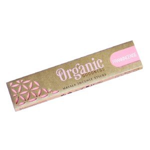 ARÔME Vonné tyčinky Organic Goodness Masala, Frankincense 12ks