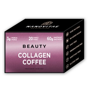 Nanovitae Instantná káva COLLAGEN COFFEE 60g