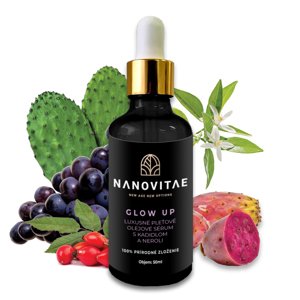 Nanovitae GLOW UP luxusné pleťové olejové sérum s kadidlom a neroli 50ml