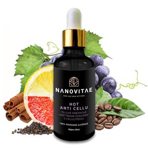 Nanovitae HOT ANTI CELLU Telové prémiové ošetrenie pokožky s celulitídou 50ml