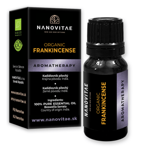 NANOVITAE Kadidlo esenciálny olej – ORGANIC quality 10ml