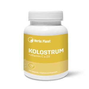 HERBS PLANET Kolostrum + vitamín C a D3