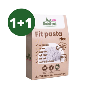 Fit pasta Ryža Duopack z rastliny konjak 1+1 ZADARMO