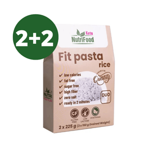 Fit pasta Ryža Duopack z rastliny konjak 2+2 ZADARMO